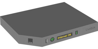 Livebox, modem internet d'Orange