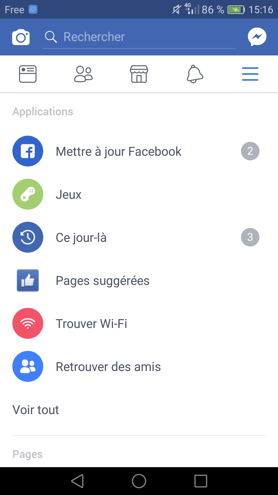 Trouver WiFi gratuit avec Facebook